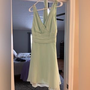 Bridesmaid Mint Dress